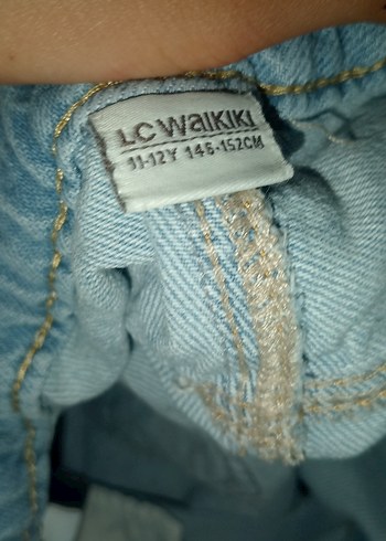 Düğmeli Mavi Kadın Mini Denim Şort - Görsel 7