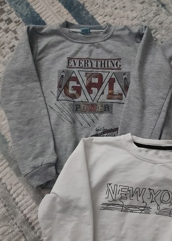 Gri Baskılı erkek çocuk kazaklari - Görsel 2