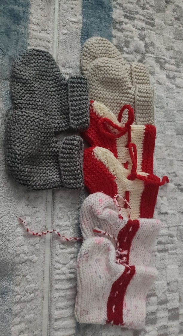 Kız Çocuk Örgü Bohem Tarz Botlar - Görsel 2