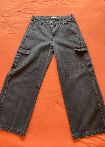 kargo Bol Kesim Kot Pantolon