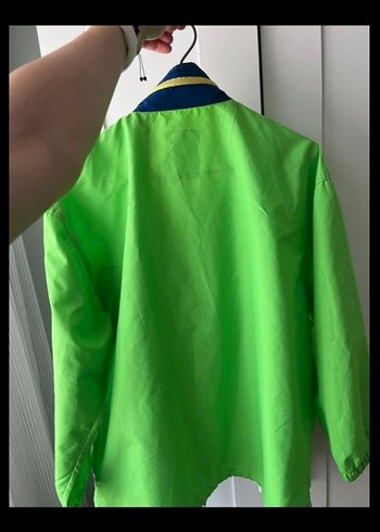 Yeşil Fermuarlı Yağmurluk - Görsel 5