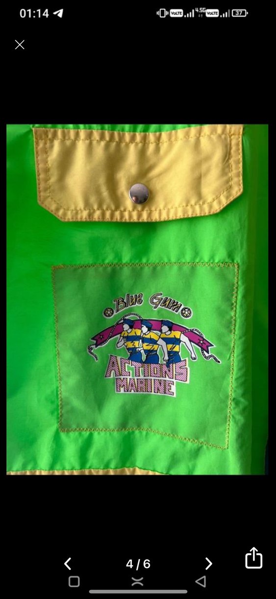 Yeşil Fermuarlı Yağmurluk - Görsel 3