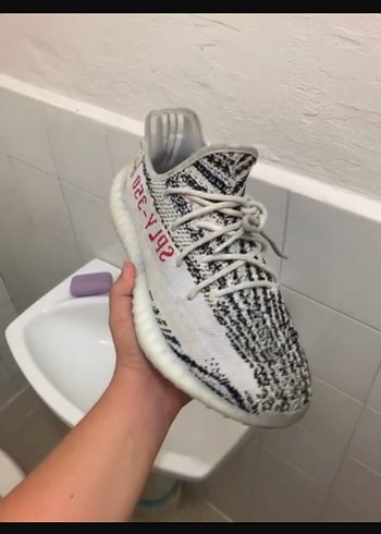 Beyaz Bağcıklı Erkek Spor Sneakers - Görsel 3