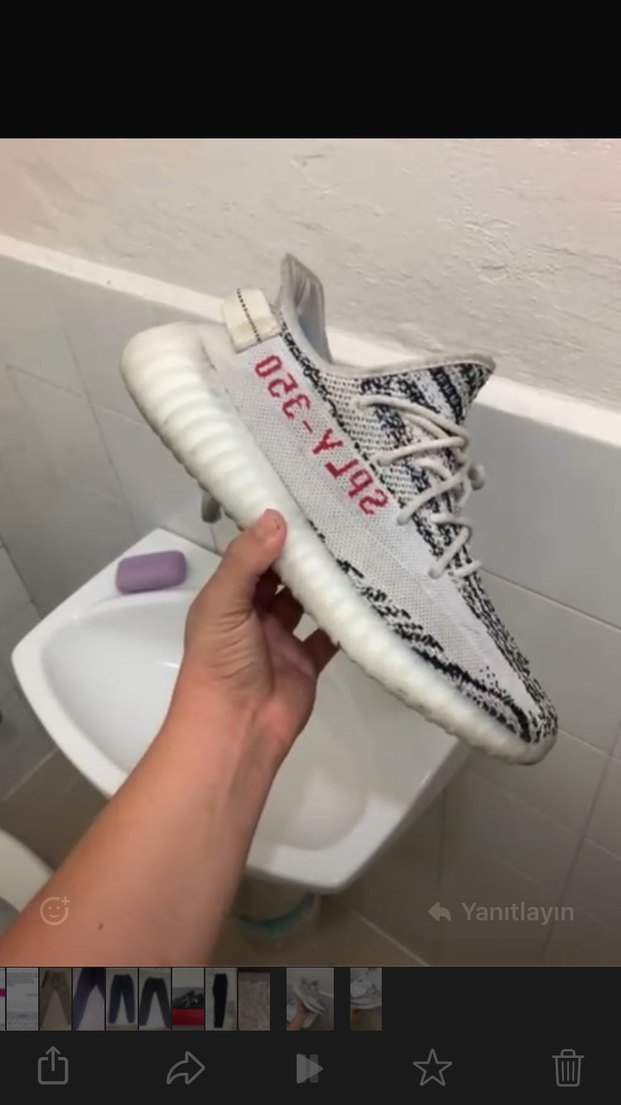 Beyaz Bağcıklı Erkek Spor Sneakers - Görsel 2