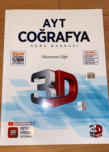 AYT Coğrafya Soru Bankası - Muharrem Yiğit