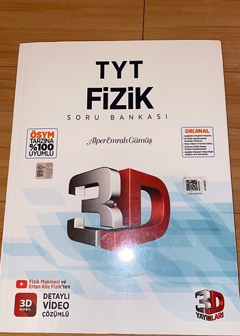 TYT Fizik Soru Bankası 3D Video Çözümlü