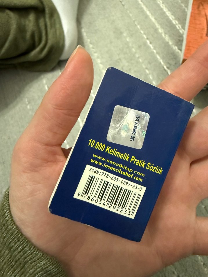 Parmak Sözlük Türkçe-Almanca, Almanca-Türkçe - Görsel 3