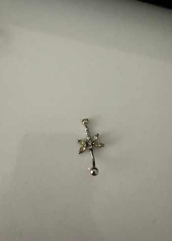 Taşlı Göbek Piercing - Görsel 3