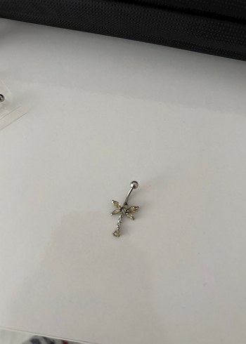Taşlı Göbek Piercing - Görsel 7