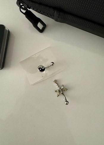 Taşlı Göbek Piercing - Görsel 5