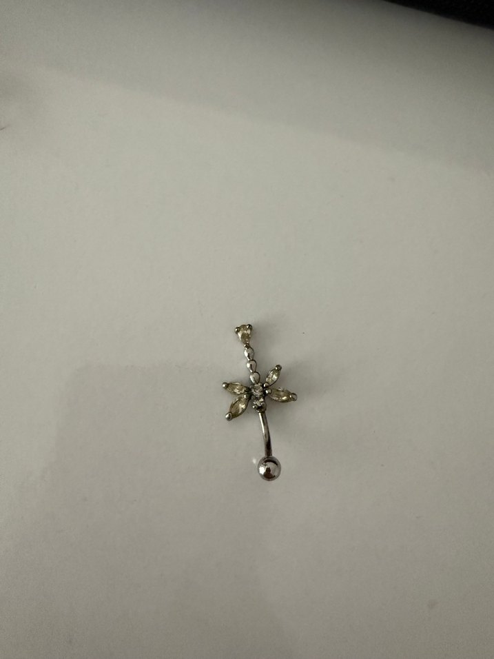 Taşlı Göbek Piercing - Görsel 3