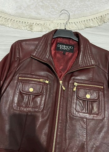 Derimod gerçek deri ceket - Görsel 6