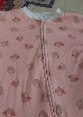 Fermuarlı Pembe Kız Çocuk Polar Tulum - Görsel 4