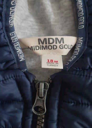 Kapüşonlu Lacivert Bebek Tulum - Görsel 2