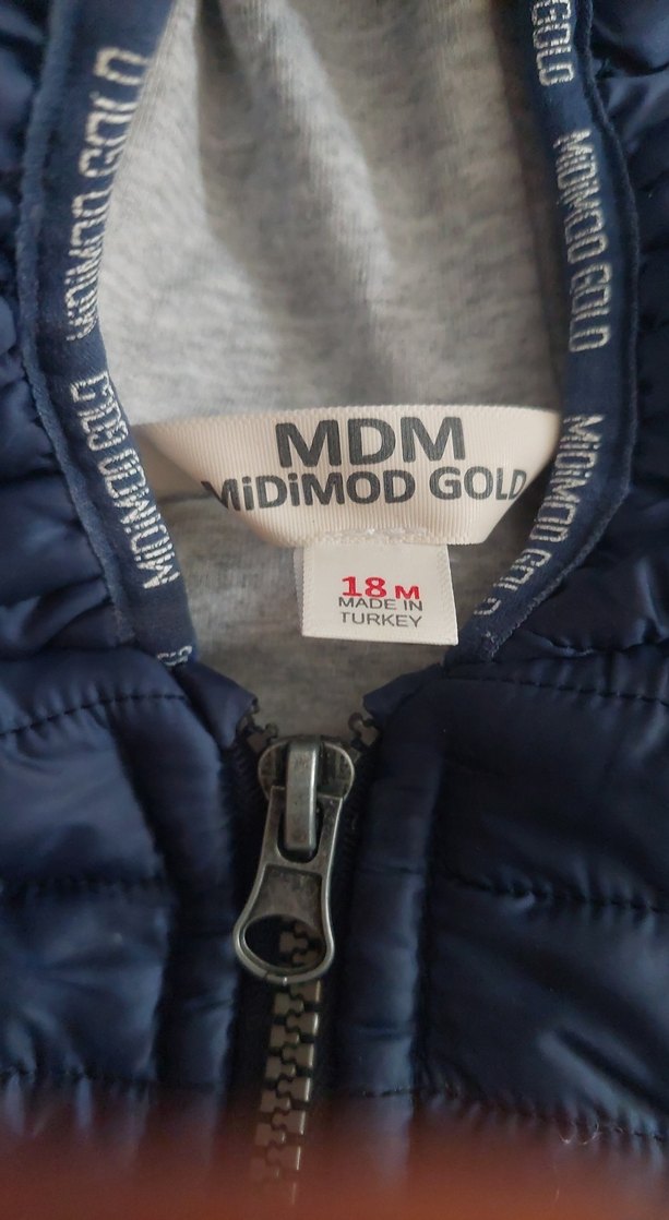 Kapüşonlu Lacivert Bebek Tulum - Görsel 2