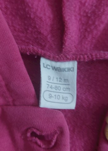 Düğmeli Pembe Bebek Kız Takımı - Görsel 3