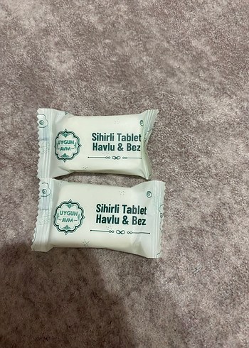 Sihirli Tablet Havlu & Bez Temizleyici