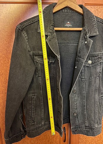 Kadın Siyah Kot Ceket - Görsel 7