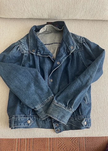 Quiksilver Mavi Kadın Kot Ceket - Görsel 3