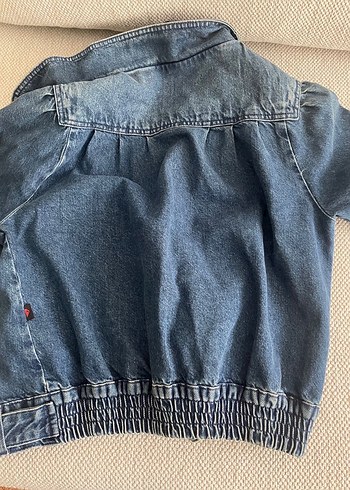 Quiksilver Mavi Kadın Kot Ceket - Görsel 4