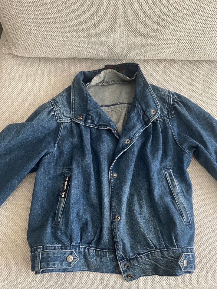 Quiksilver Mavi Kadın Kot Ceket - Görsel 2