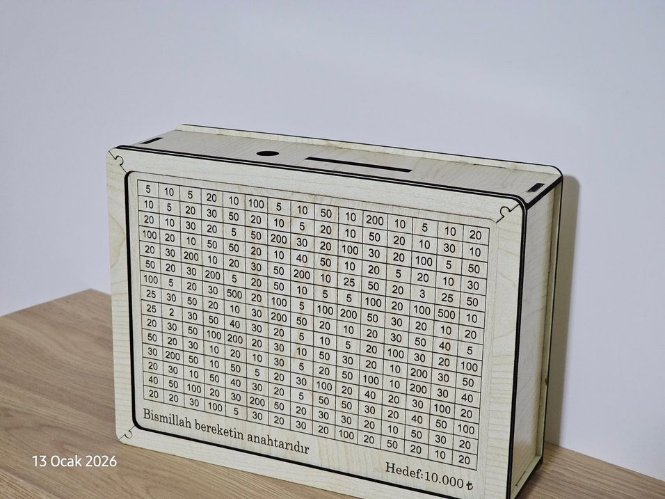 10000 Hedefli Kumbara - Görsel 2