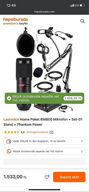 BM 800 mikrofon