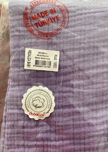 BEBEK MÜSLİN BATTANİYE/PİKE - Görsel 3