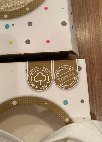 Baskılı Beyaz Bebek Body, uzun Kollu, Pamuklu - Görsel 5