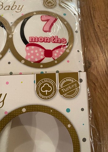 Ponpon Baby Baskılı Uzun Kollu Bebek Body - Görsel 2