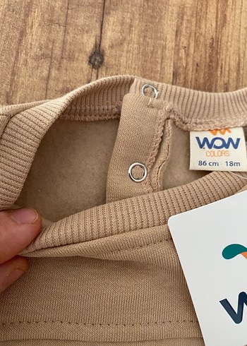 2 ADET Erkek Çocuk Kahverengi Uzun Kollu Sweatshirt - Görsel 5