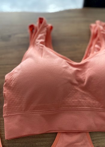 PEDLİ Pembe Pastel Spor Sütyeni - Görsel 4