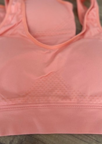 PEDLİ Pembe Pastel Spor Sütyeni - Görsel 8