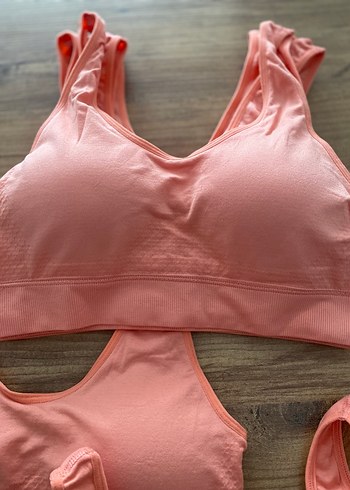 PEDLİ Pembe Pastel Spor Sütyeni - Görsel 5