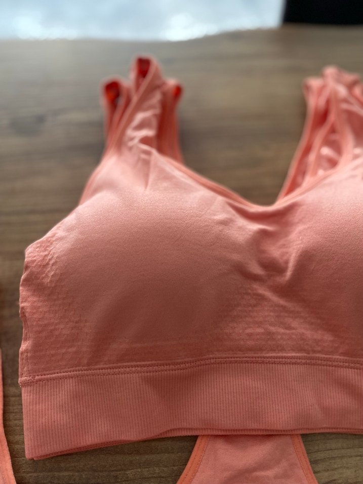 PEDLİ Pembe Pastel Spor Sütyeni - Görsel 4