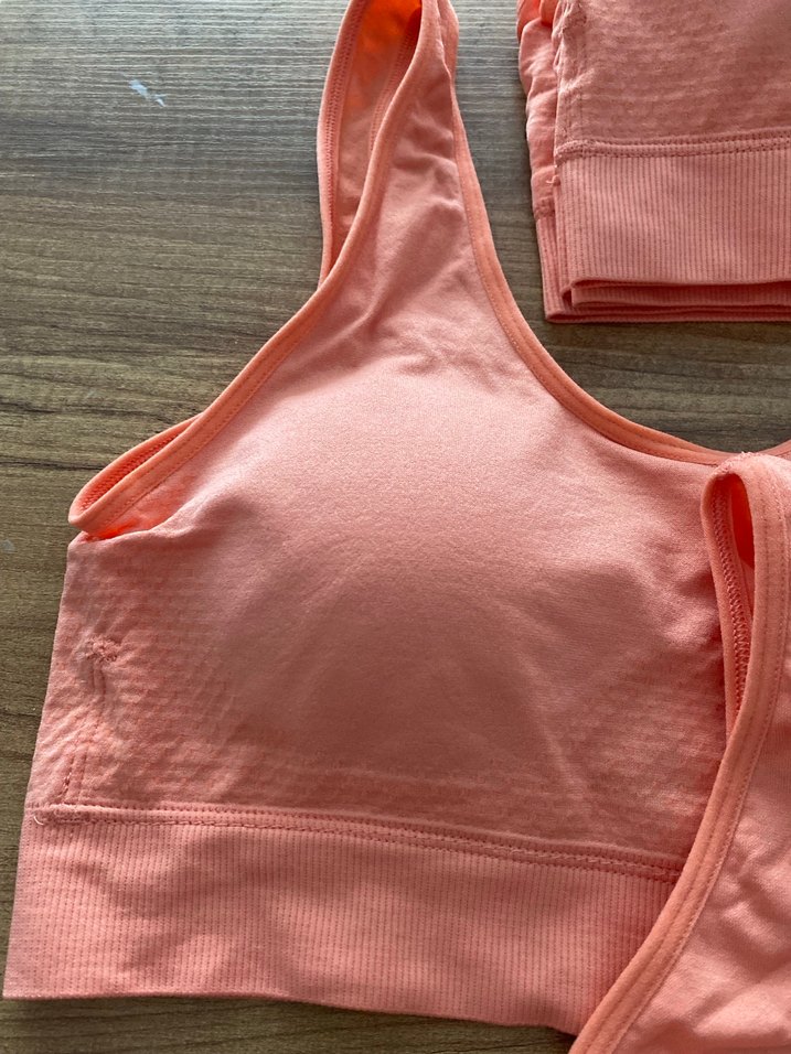 PEDLİ Pembe Pastel Spor Sütyeni - Görsel 3