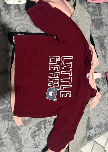 Siyah Baskılı Erkek Çocuk Sweatshirt - Görsel 5