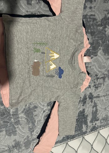 Siyah Baskılı Erkek Çocuk Sweatshirt - Görsel 4