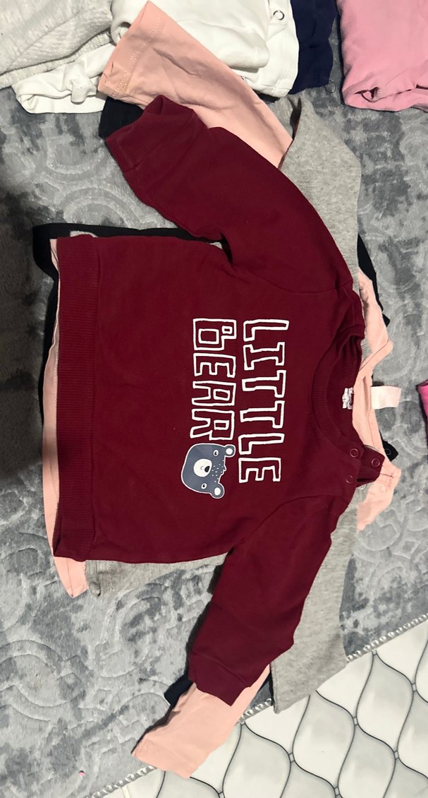 Siyah Baskılı Erkek Çocuk Sweatshirt - Görsel 5