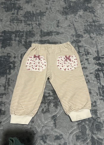 Mor Kız Bol Kesim Keten Pantolon - Görsel 5