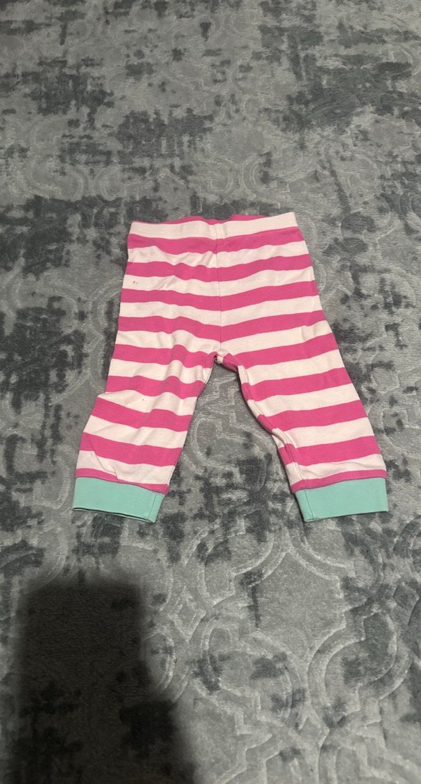 Mor Kız Bol Kesim Keten Pantolon - Görsel 3