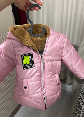 Kürklü, Pembe Kız Çocuk Mont