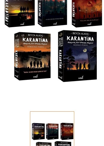 Beyza Alkoç - Karantina Roman Serisi