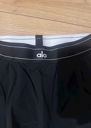 Alo Siyah Salaş Midi Kadın  Pantolon - Görsel 2