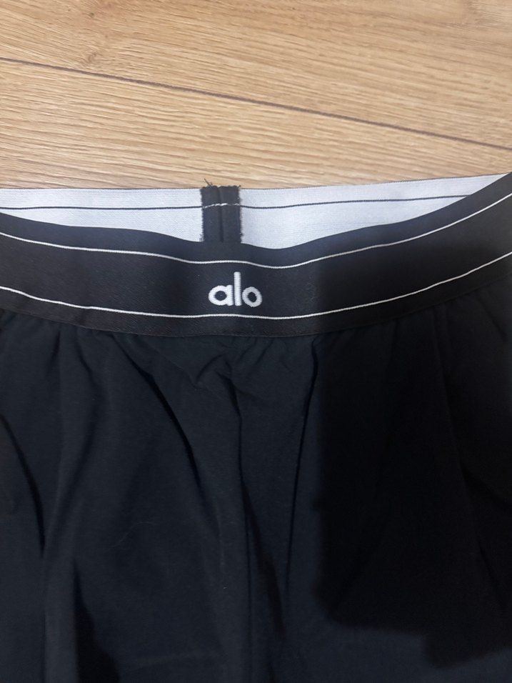 Alo Siyah Salaş Midi Kadın  Pantolon - Görsel 2