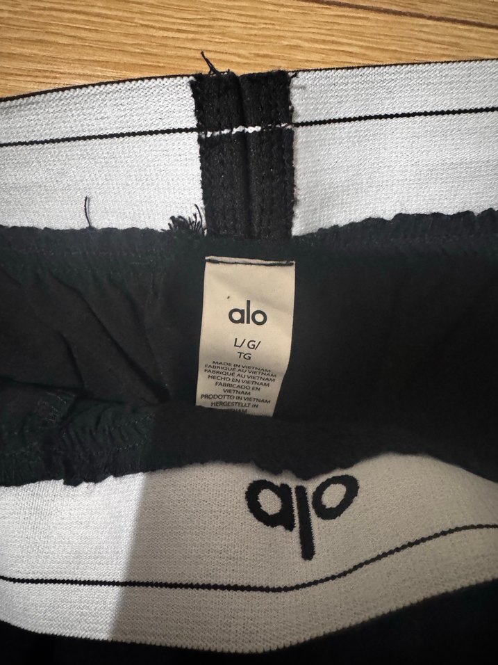 Alo Siyah Salaş Midi Kadın  Pantolon - Görsel 4