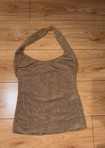 Zara  Kahverengi simli  Kadın Atlet - Görsel 3