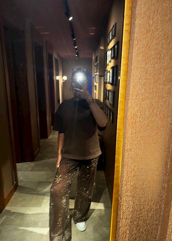 Zara pullu pantolon