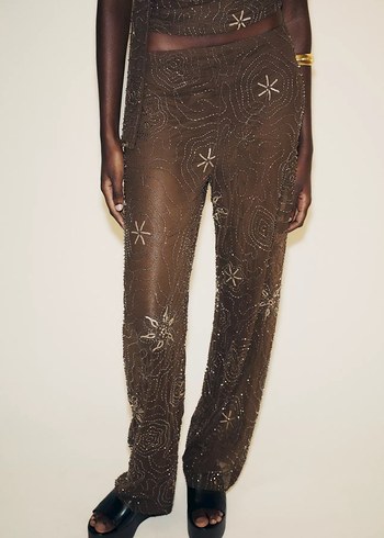 Zara pullu pantolon - Görsel 3