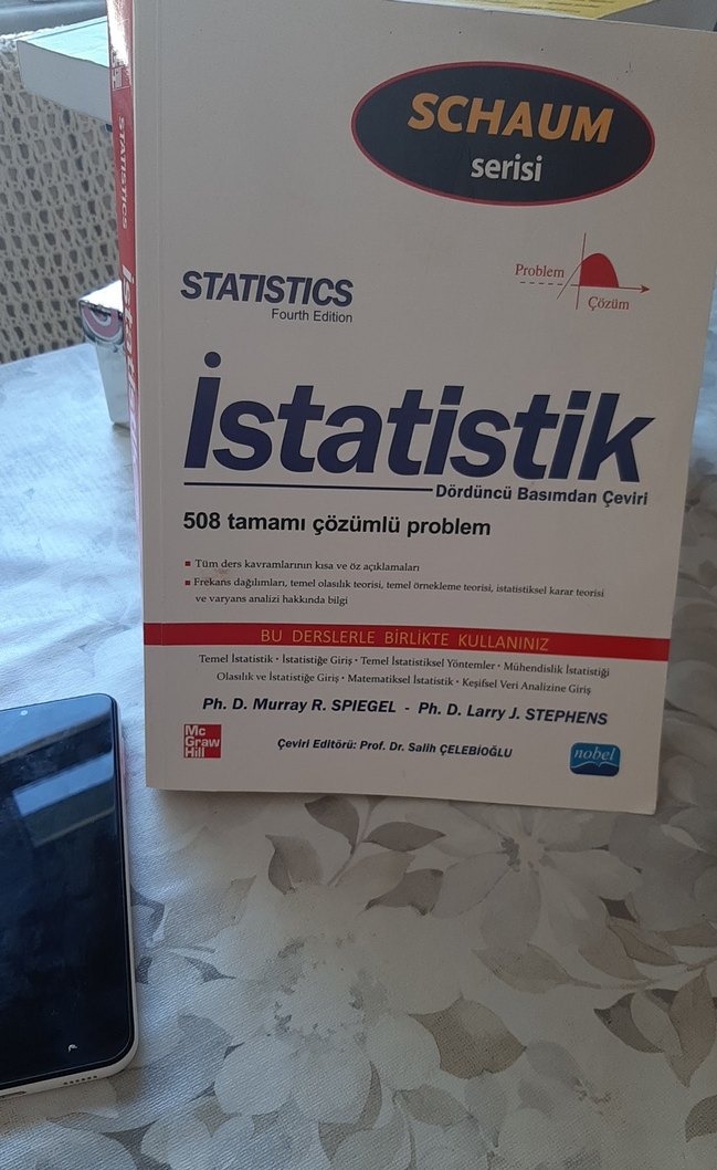 İSTATİSTİK 508 tamamı çözümlü problem - Görsel 3